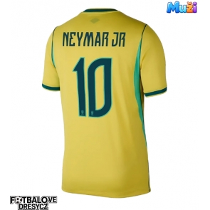 Brazílie Neymar Jr #10 Domácí Dres MS 2026 Krátký Rukáv